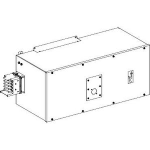 END FEED BOX 1000A RIGHT SIDE CIRCUIT BREAKER PROT