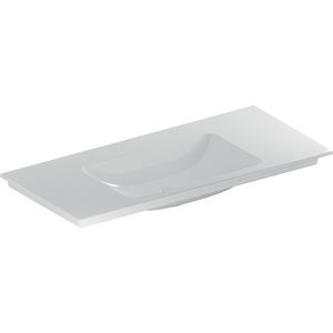 Meubelwastafel afleg L/R 105x48cm zonder kraangat wit Keratect ONE