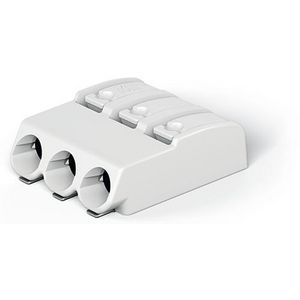 SMD-printklem Drukknop 0,75 mm2 wit 2060-453/998-404 VVE=750