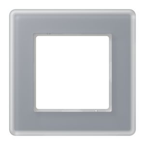 Afdekraam A-viva kristalgrijs 1-voudig