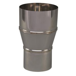 EW RVS verloopstuk 79mm uitw. - 100mm
