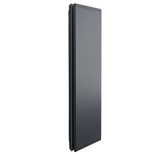 Elektr. verticale paneelradiator E-Comfort ICON 1500x450mm 1500W RAL7024 structuur grijs