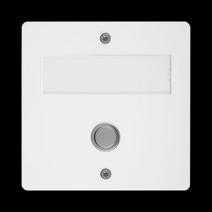 Draadloze etageplaat inbouw wit