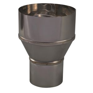 EW RVS verloopstuk 79mm uitw. - 125mm