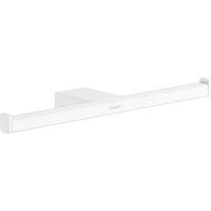 AddStoris dubbele closetrolhouder mat wit