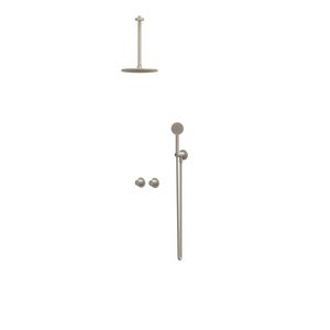 Afbouwdeel regendouche IVY combiset Nexus 3 inbouwthermostaat gebor. nickel CSN3EXGNCECA excl. inbouwbox