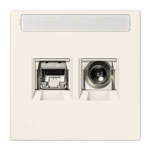 Smart-TV aansluitdoos LS wit