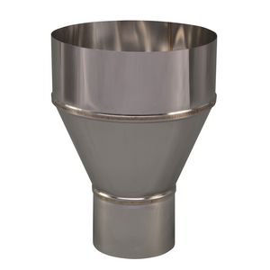 EW RVS verloopstuk 79mm uitw. - 150mm
