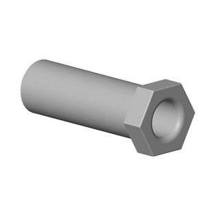 Nippel ruw vernikkeld 092403204-07