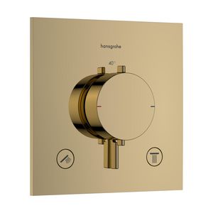 Inbouwthermostaat 2 functies Ecostat Comfort E Polished Gold-Optic