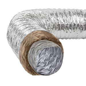 Doos a 1m. VP Super iso AM2 dampdicht versterkt / WTW-speciaalslang Ø125mm