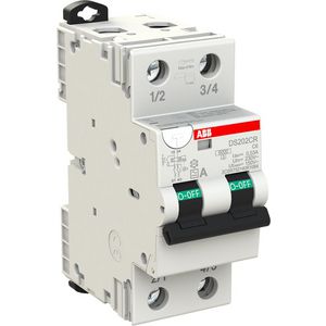 Aardlekautomaat 30mA 6kA Type A DS202CR 2P C6