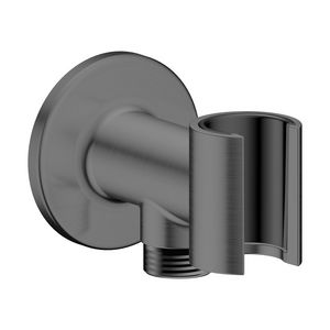 AXOR Archivio Portereenheid / wandaansluitbocht Brushed Black Chrome