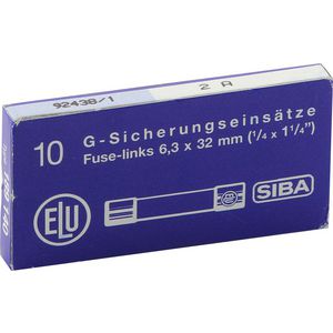 Doos a 10 st. zekering t2.0a h500v voed. cas ecofan 1100