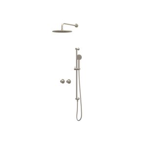 Afbouwdeel regendouche IVY combiset Nexus 3 inbouwthermostaat gebor. nickel CSN3EXGNCFAB excl. inbouwbox