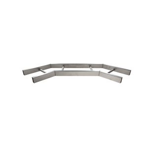 Bocht 45gr. Streamline ZK H40 B100 RVS 304