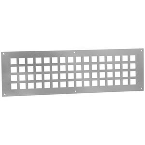 ALU ventilatieplaat 500x150mm