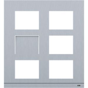 Welcome buitenpost frame video, maat 2/3, aluminium