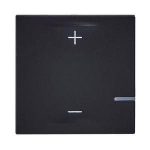 Dimmer 2-draads 3-125W 2 modulen zwart Mosaic