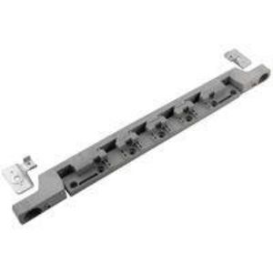 Koperrailsteun 4-polig 400A schuin XL3