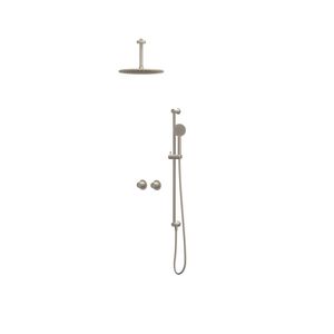 Afbouwdeel regendouche IVY combiset Nexus 3 inbouwthermostaat gebor. nickel CSN3EXGNCFBB excl. inbouwbox