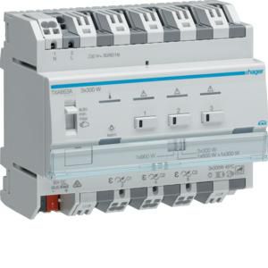 Universele zelflerende dimmer KNX 3x 300 W
