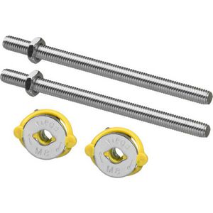 Bevestigingsset-staal/verzinkt 858054-789299