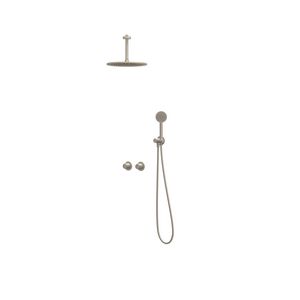 Afbouwdeel regendouche IVY combiset Nexus 3 inbouwthermostaat gebor. nickel CSN3EXGNCFBC excl. inbouwbox