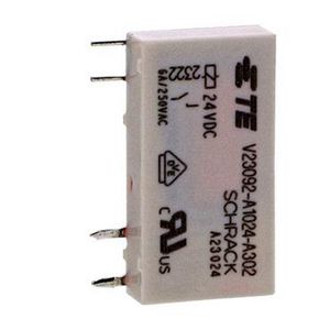 Elektromechanisch insteekrelais 5mm 24V D ABE7 VVE=4