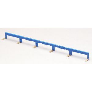 Doorverbindstrip voor 6 aansluitvoeten S.90 blauw