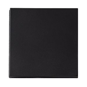Tastdimmer Knop Enkelvoudig V1/J1 Mat Zwart VVE=10