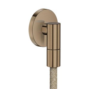 Muuraansluitbocht rond AXOR Wall outlet Fine Brushed Bronze