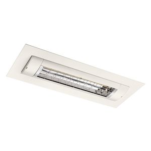 SM S3 2500W Premium inbouwset luxe frame Wit