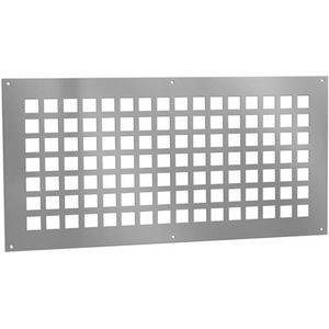 ALU ventilatieplaat 500x250mm