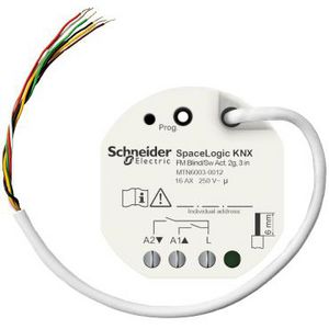 Blind/switch actuator KNX 2 gang Flush mounted 3 binary