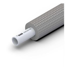 Rol a 25m. kunststof buis FASTLOC ML 16mm met isolatie 13mm
