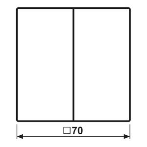Schakelwip LS-goud 24 karaat serie