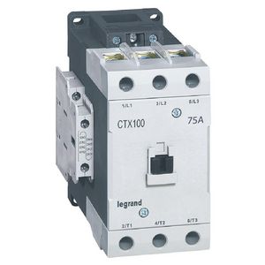 Magneetschakelaar CTX3 100 3-polig 75A 24V AC kabelklem