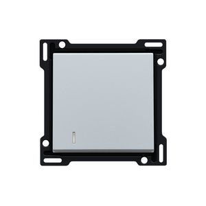 Afwerkingsset lens enkelvoudige schakelaar/knop sterling