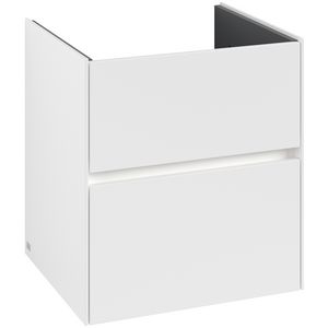 Wastafelonderkast Collaro 561x610x480mm Wh.Matt C142B0MS