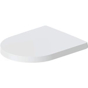 ME Starck closetzitting met  deksel wit zijdemat softclose quickrelease