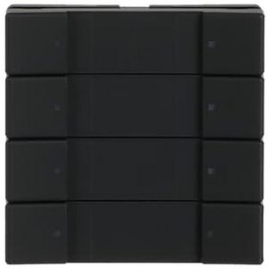 KNX sensor multifunct 4/8v f-matzwart (6127/02-885)