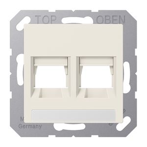 Afdekking modular jack 2-voudig Panduit