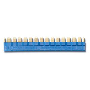 Doorverbindstrip voor 16 aansluitvoeten S.93 blauw