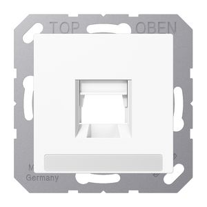 Afdekking modular jack 1-voudig Brand-Rex