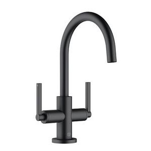 Nova fonte watafel mengkraan puristic mat zwart 201183915