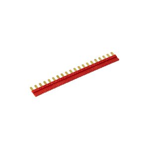 Doorverbindstrip voor 20 aansluitvoeten S.93 rood
