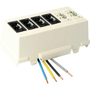 Deksel voor dozen voor montage BKWA 6x3p 4+2 VVE=10