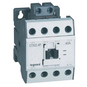 Magneetschakelaar CTX3 4-polig 40A 230V AC