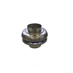 Onderkant Grespotkap INOX QA RVS D50mm